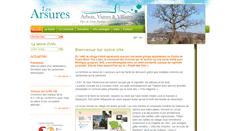 Desktop Screenshot of lesarsures.arbois.com