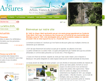 Tablet Screenshot of lesarsures.arbois.com