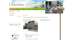 Desktop Screenshot of lachatelaine.arbois.com